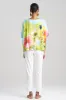 Ophelia Linen Caftan Top sold by Natori