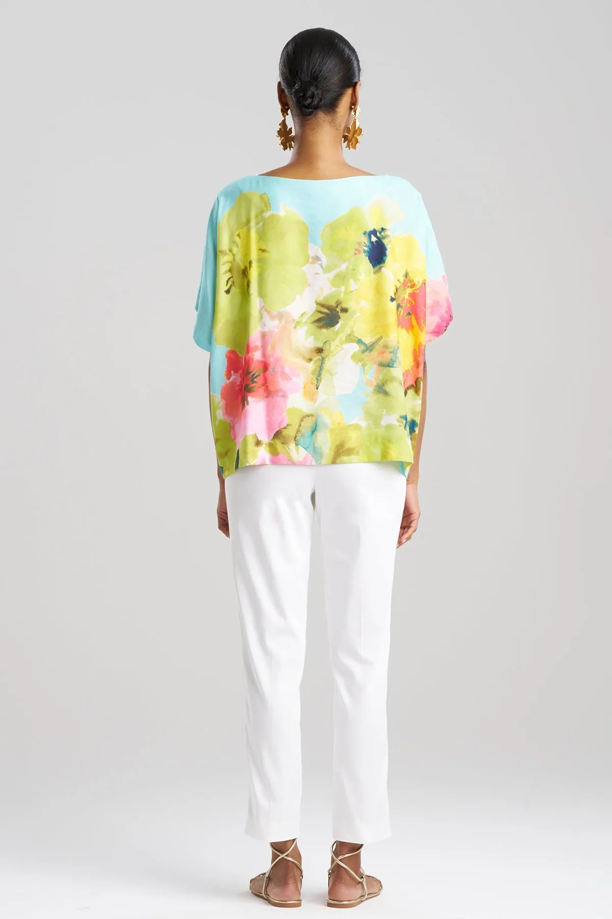Ophelia Linen Caftan Top sold by Natori product image thumbnail 3