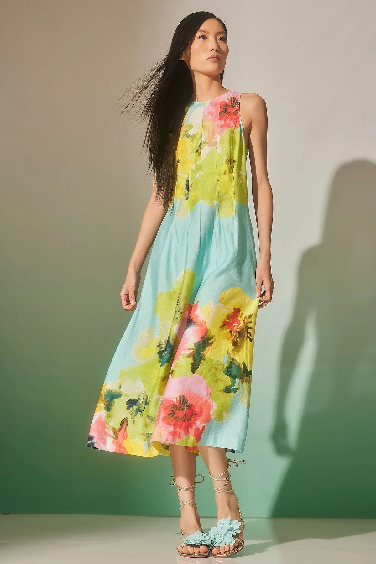 Ophelia Linen Dress sold by Natori