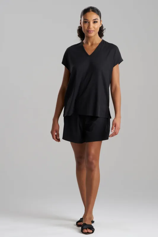 Soothe Rib T-Shirt Short Set sold by Natori