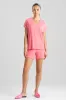 Soothe Rib T-Shirt Short Set sold by Natori