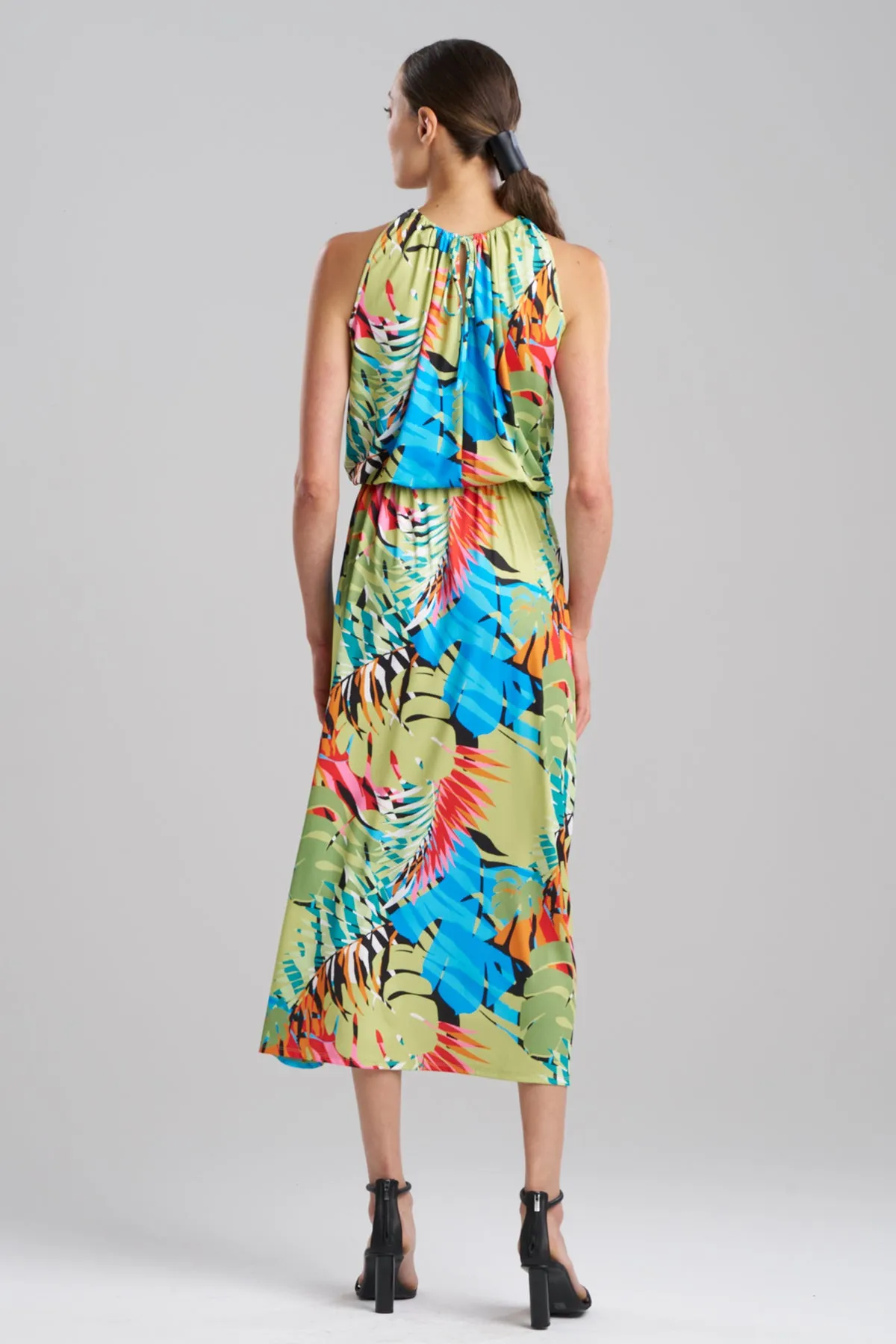 Palms Slinky Knit Halter Maxi Dress sold by Natori product image thumbnail 2