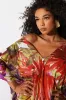 Rainforest Cotton Beaded Caftan sold by Natori