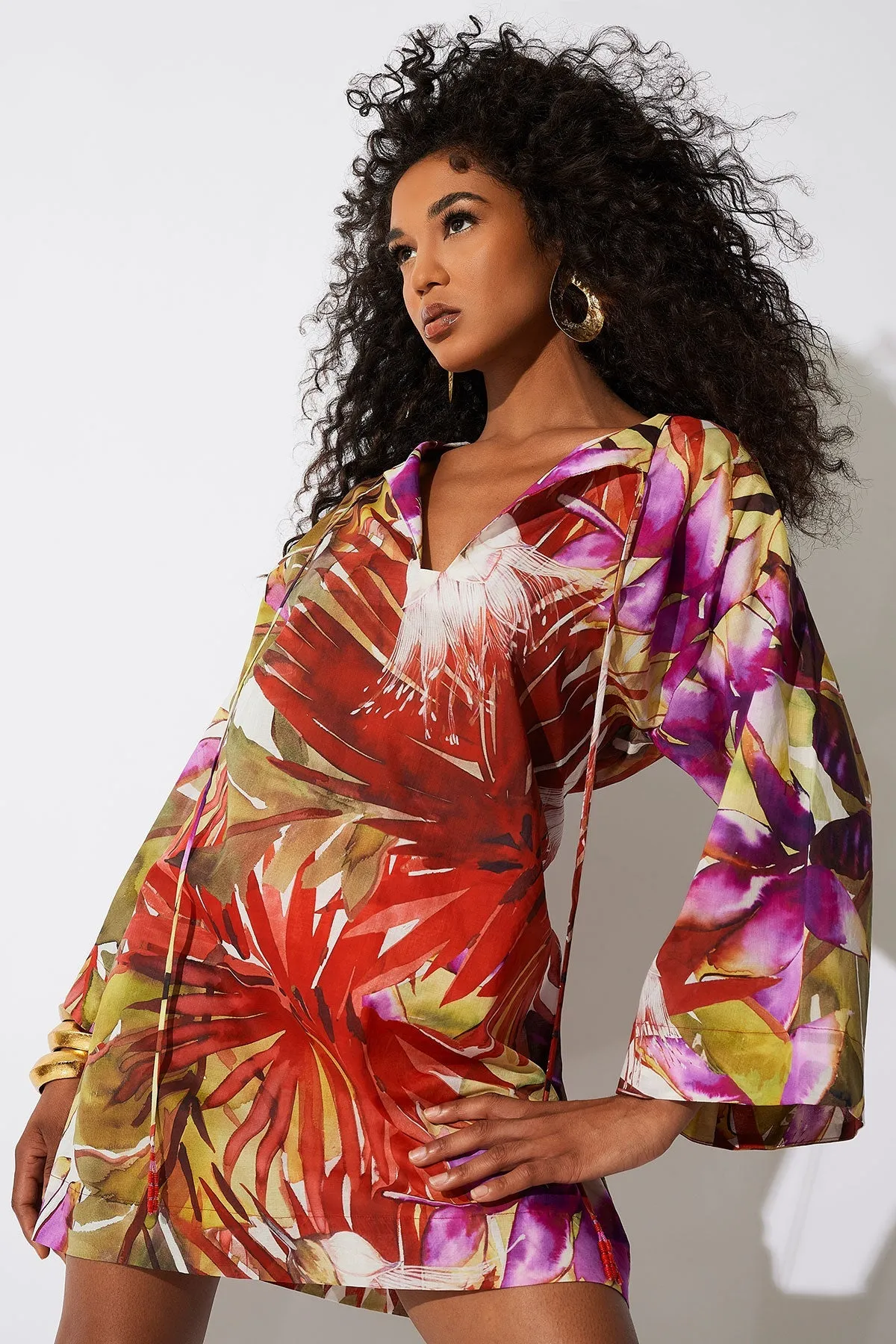 Rainforest Cotton Tunic sold by Natori