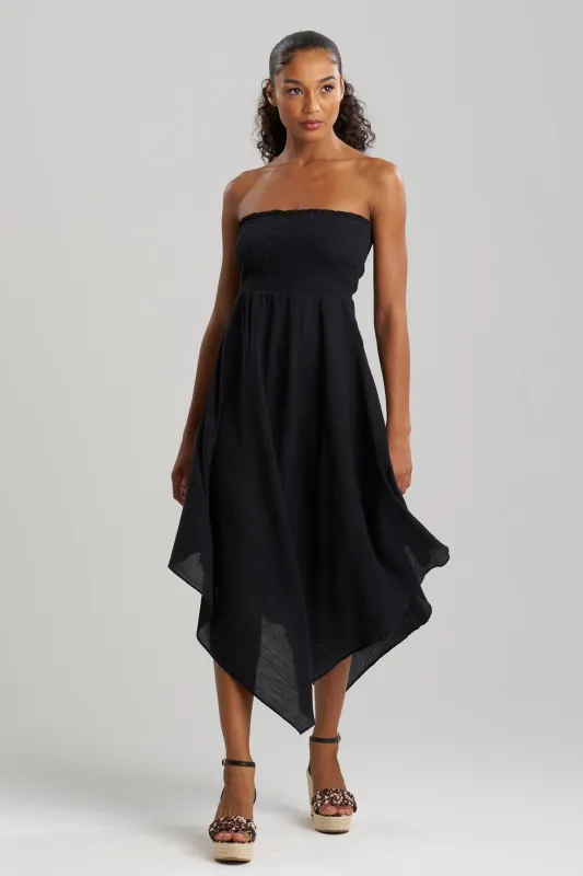 Cotton Gauze Bandeau Dress sold by Natori