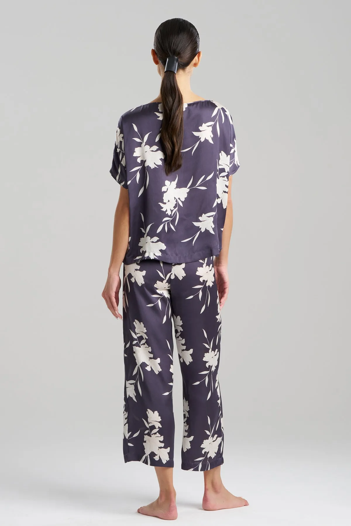 Lily Printed Satin Icon Short Sleeve PJ sold by Natori product image thumbnail 2