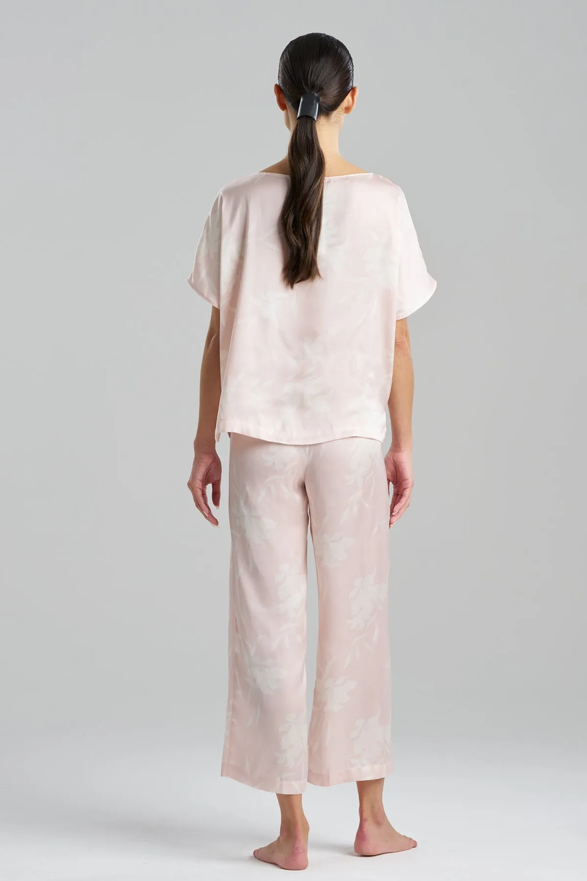Lily Printed Satin Icon Short Sleeve PJ sold by Natori product image thumbnail 2