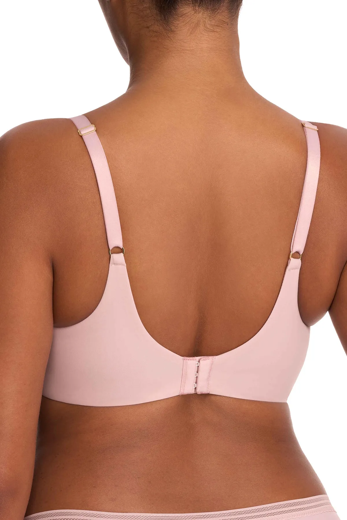 Love Lace Full Coverage Plunge T-Shirt Bra sold by Natori product image thumbnail 4