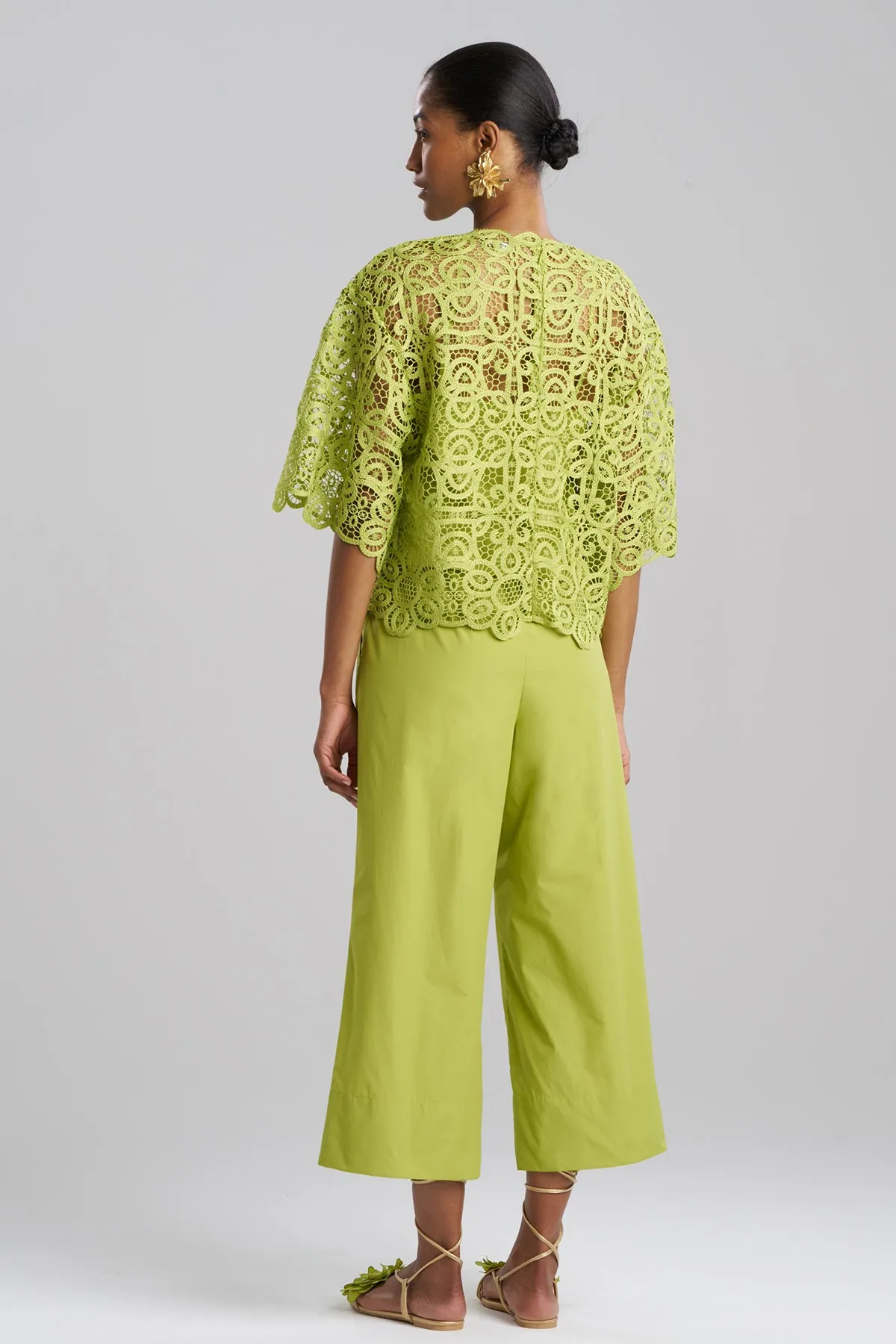 Raffia Lace T-Shirt Top sold by Natori product image thumbnail 2