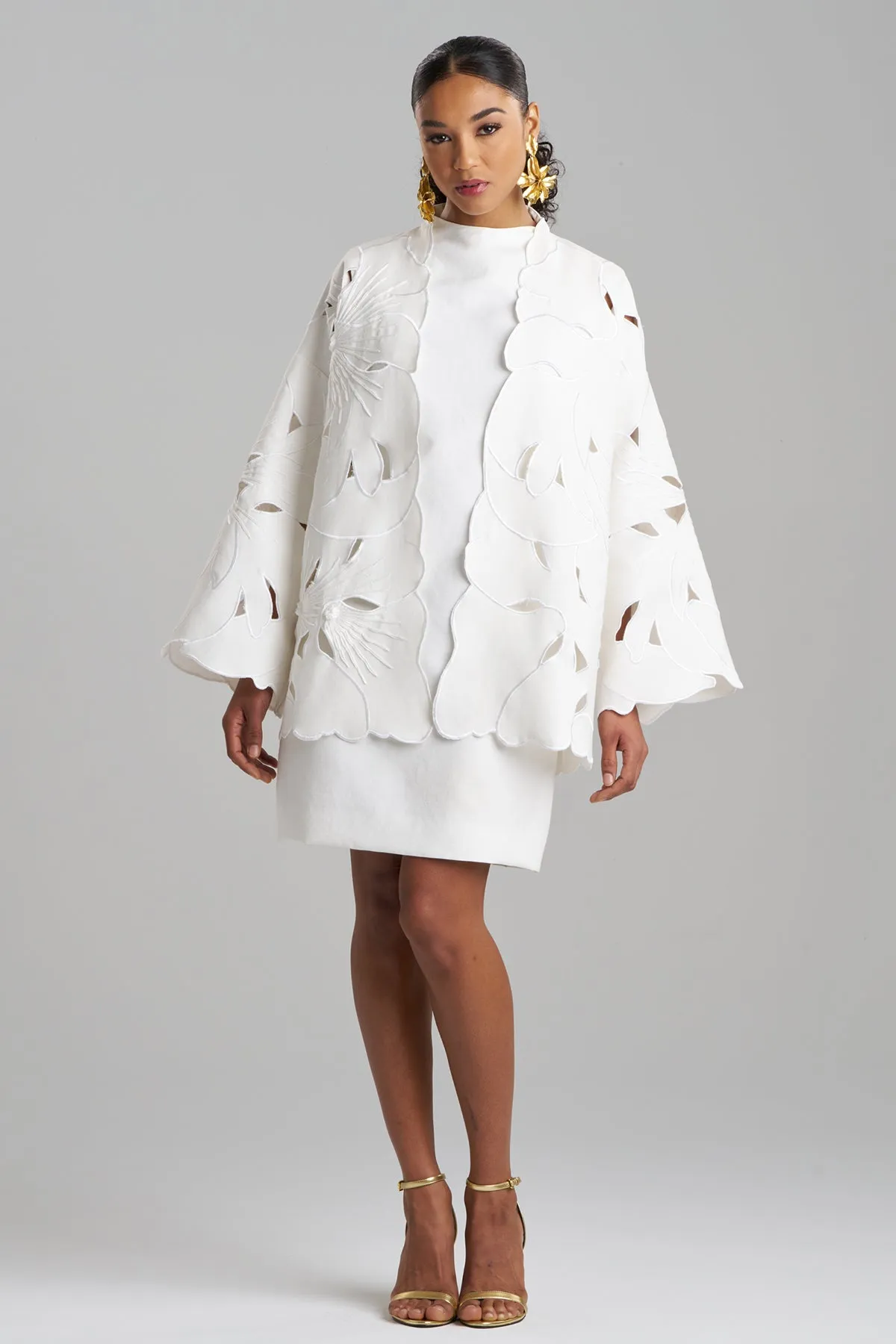 Couture Canvas Embellished Jacket sold by Natori product image thumbnail 2