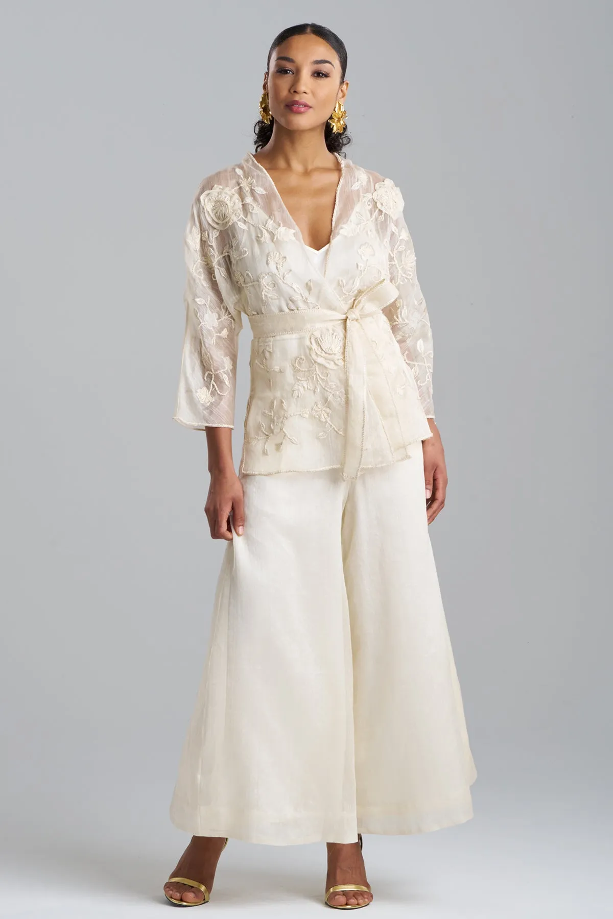 Couture Piña Belted Jacket sold by Natori product image thumbnail 2