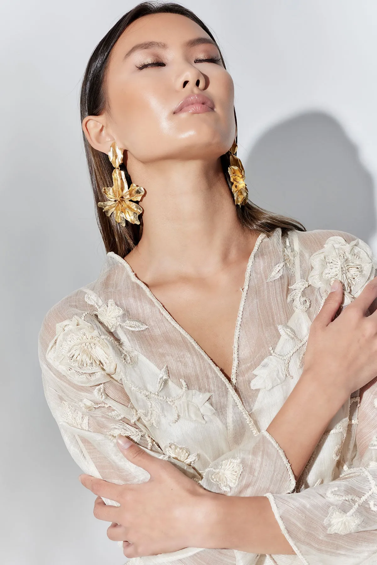 Couture Piña Belted Jacket sold by Natori