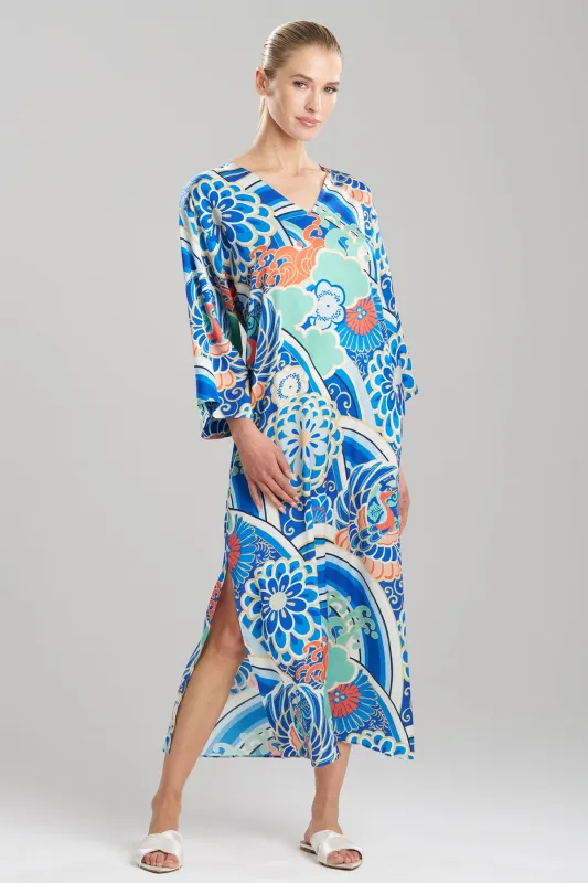 Medallion Caftan sold by Natori