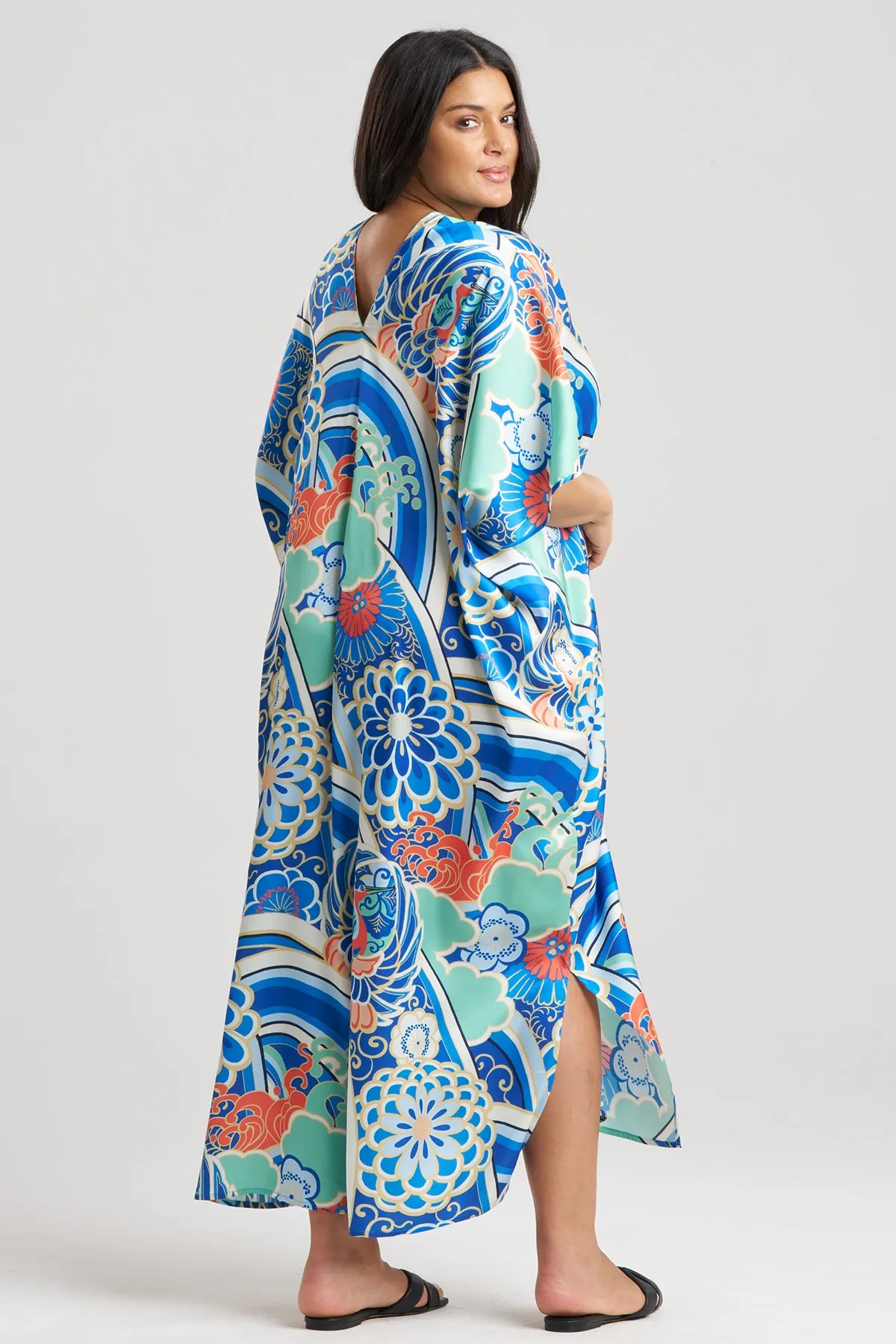 Medallion V-Neck Caftan sold by Natori product image thumbnail 2