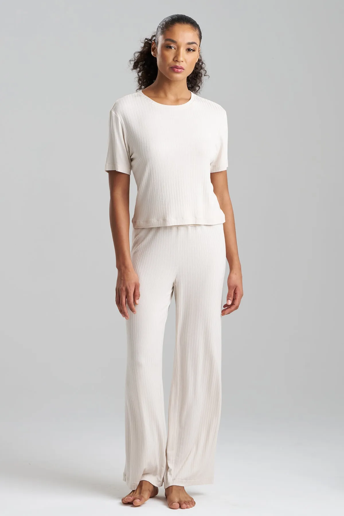 Skye Rib Ease Short Sleeve Top sold by Natori product image thumbnail 2