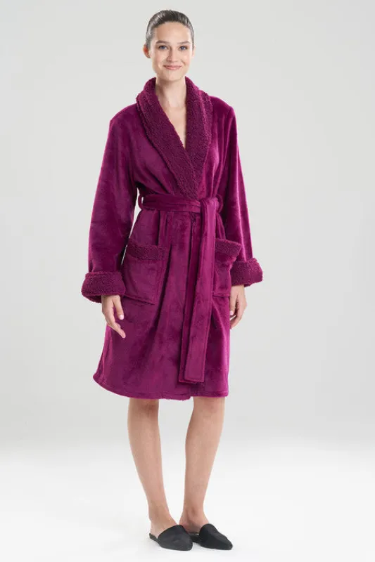Plush Sherpa Cozy Robe sold by Natori