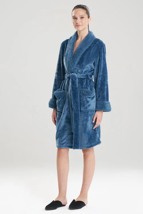 Plush Sherpa Cozy Robe sold by Natori