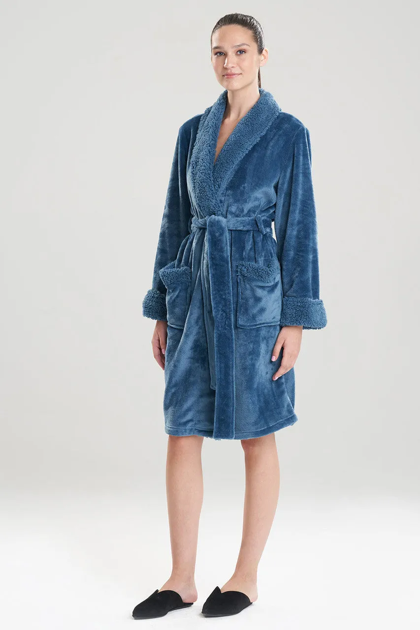 Plush Sherpa Cozy Robe sold by Natori product image thumbnail 3