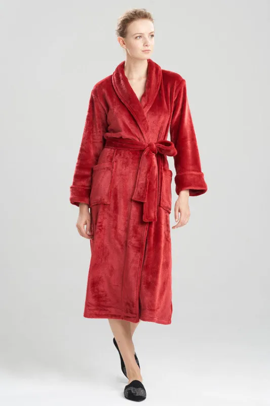 Cashmere Fleece Cozy Robe sold by Natori
