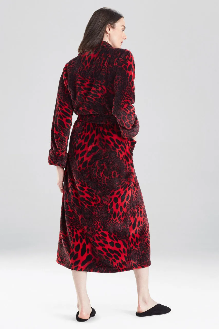 Plush Leopard Robe sold by Natori product image thumbnail 2