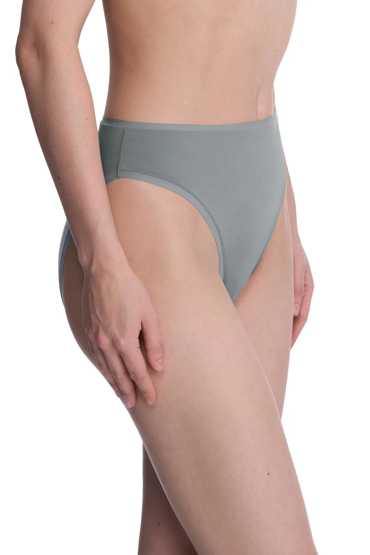 Bliss Bare Cotton High Cut Brief sold by Natori product image thumbnail 3
