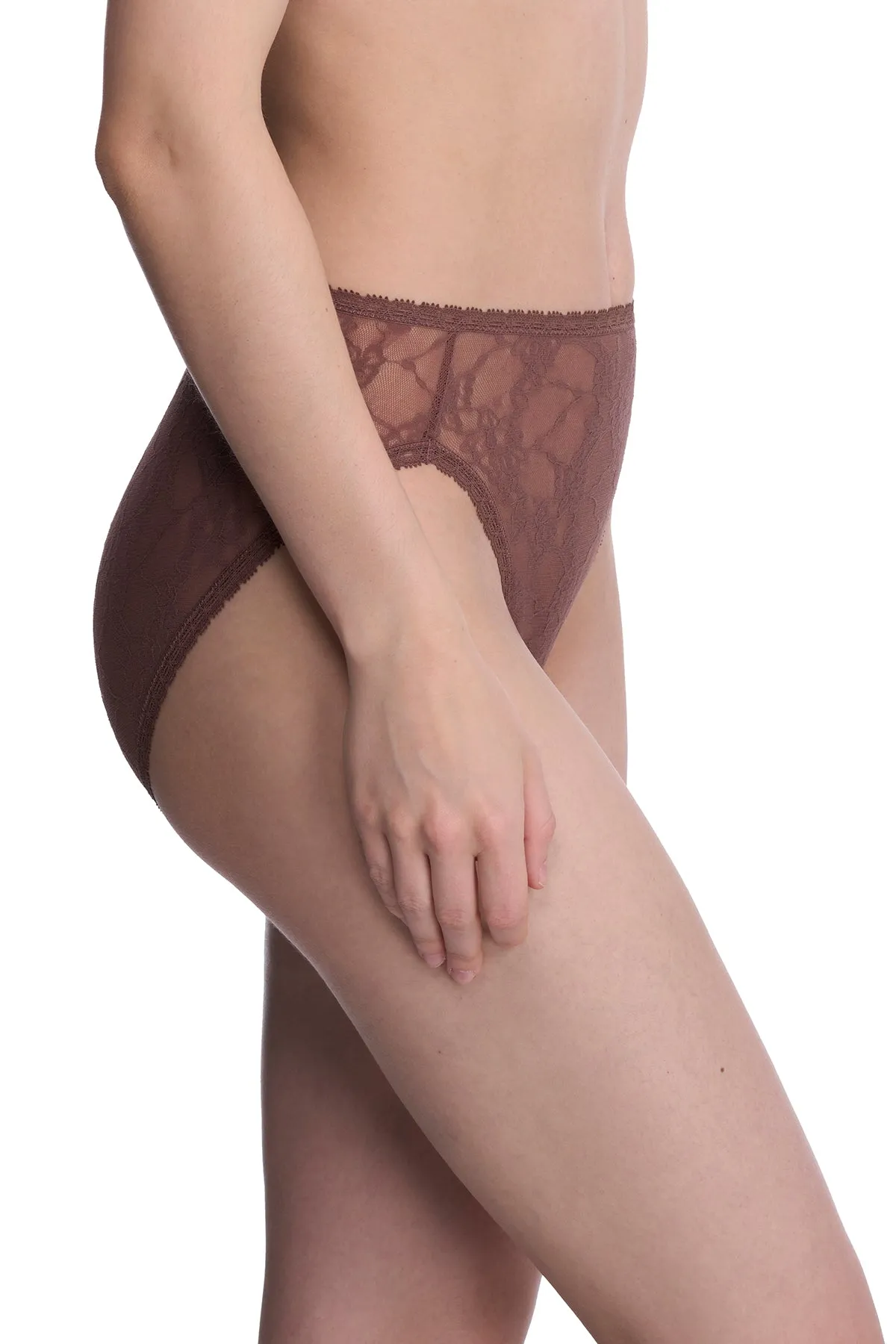 Bliss Allure One-Size Lace French Cut Brief sold by Natori product image thumbnail 3