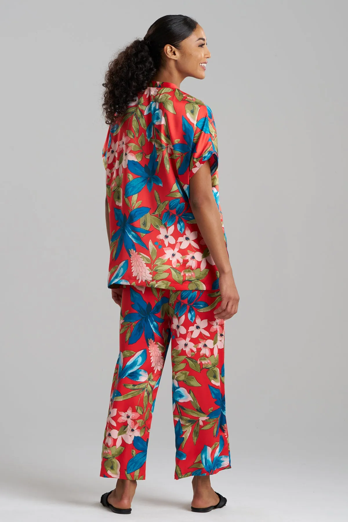 Tropical Breeze Satin Short Sleeve PJ sold by Natori product image thumbnail 2