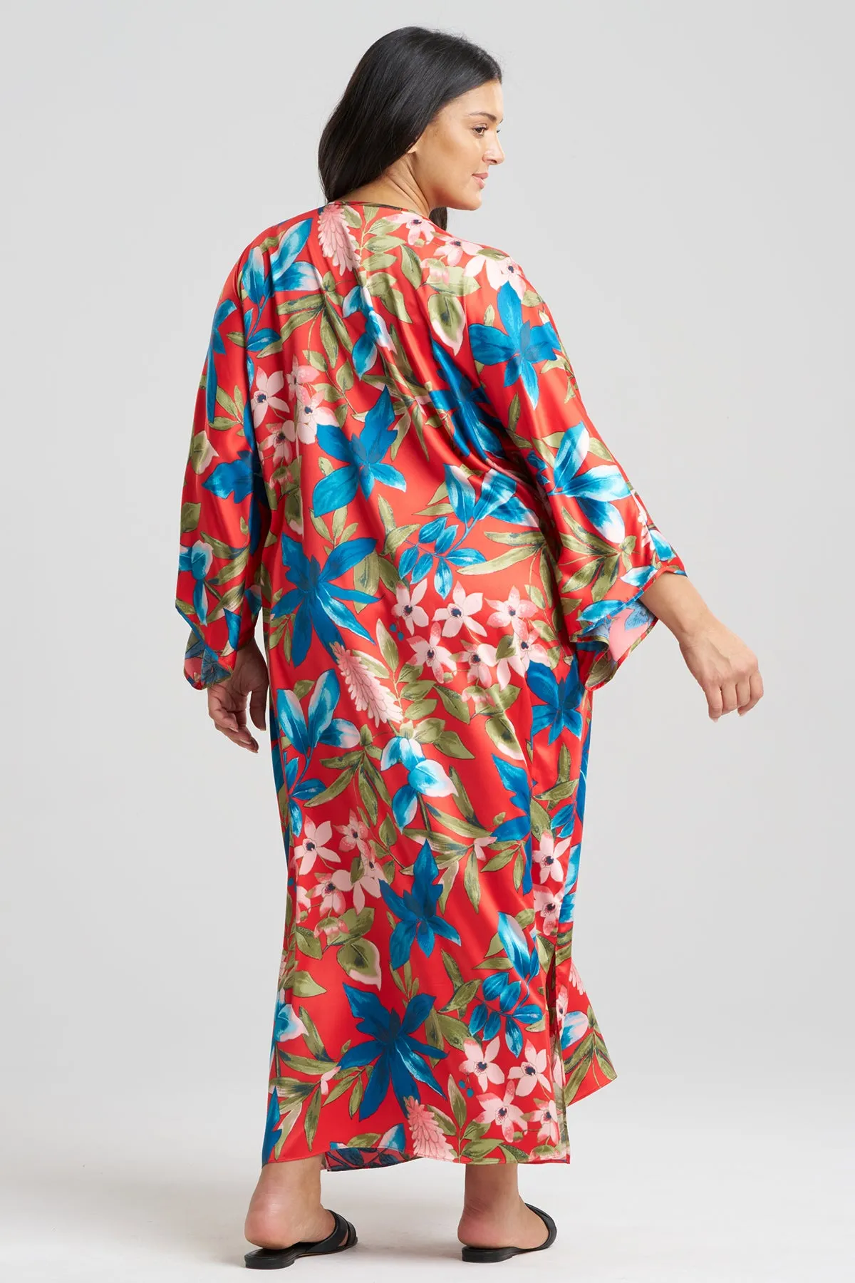 Tropical Breeze Satin Caftan sold by Natori product image thumbnail 4