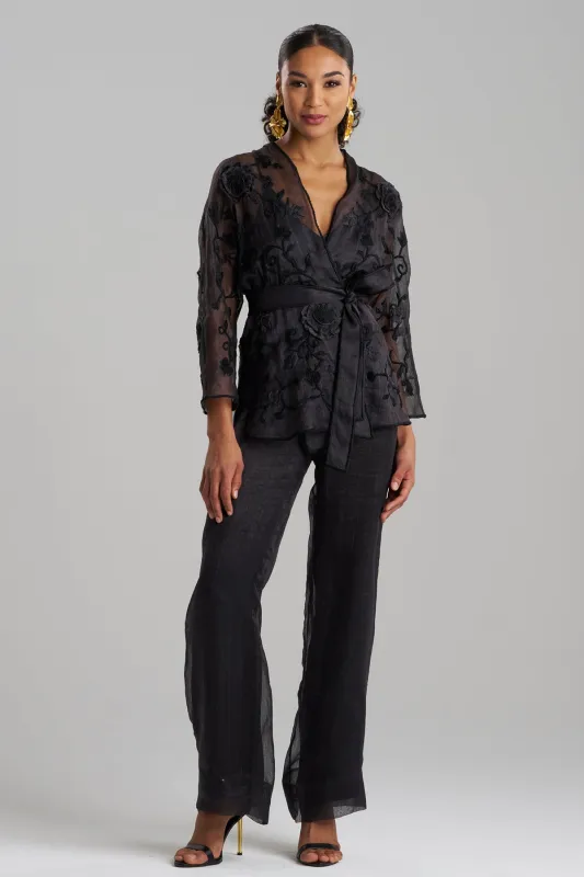 Couture Piña Belted Jacket sold by Natori