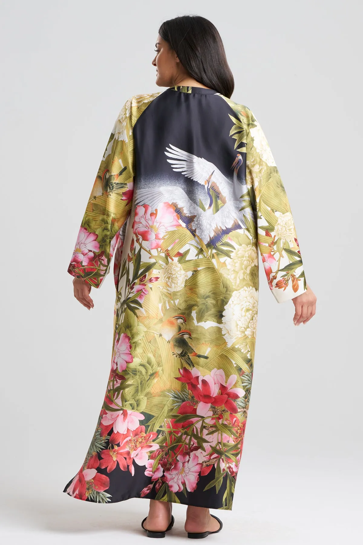 Crane Zip Caftan sold by Natori product image thumbnail 5