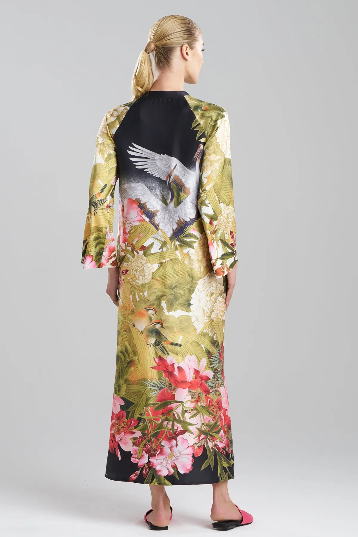 Crane Zip Caftan sold by Natori product image thumbnail 3