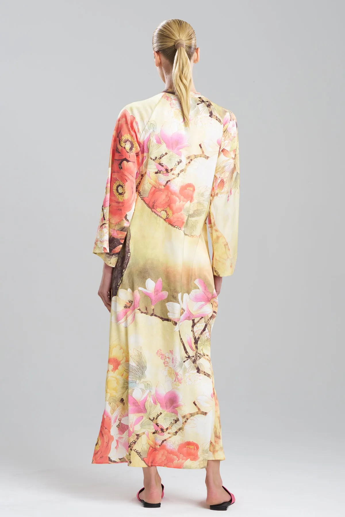 Floral Garden Zip Caftan sold by Natori product image thumbnail 3