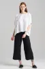 Light Weight Linen Embroidered Caftan Top sold by Natori