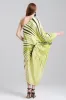 Yoshinoki Cotton Silk One Shoulder Caftan Dress sold by Natori