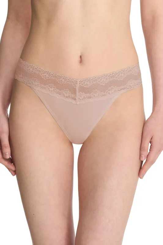 Bliss Perfection One Size Classic Thong sold by Natori