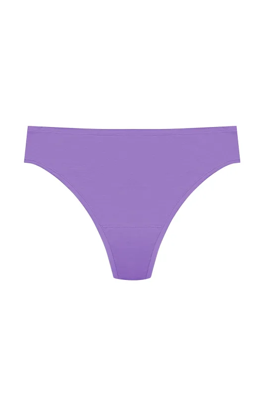 Bliss Bare Cotton Thong sold by Natori