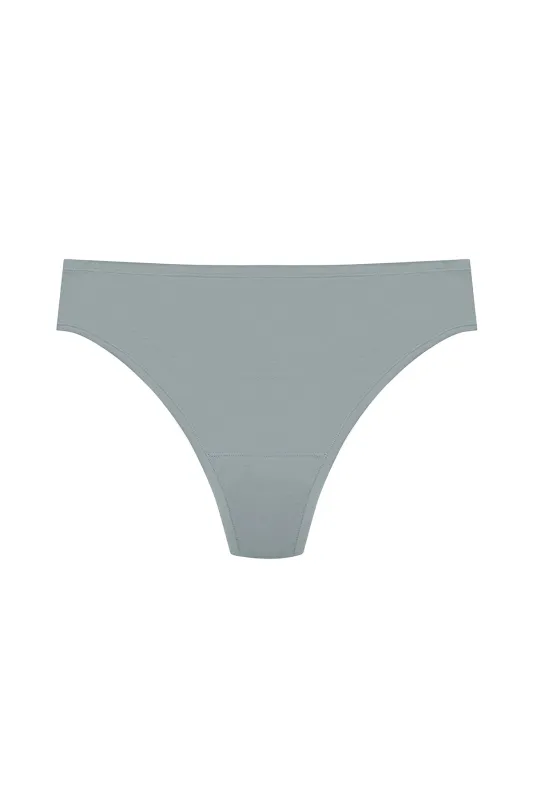 Bliss Bare Cotton Thong sold by Natori