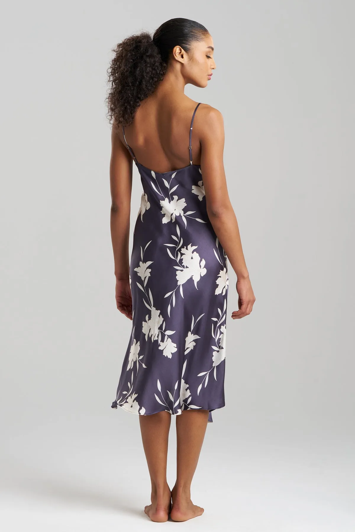 Lily Printed Satin Icon Slip Gown sold by Natori product image thumbnail 2