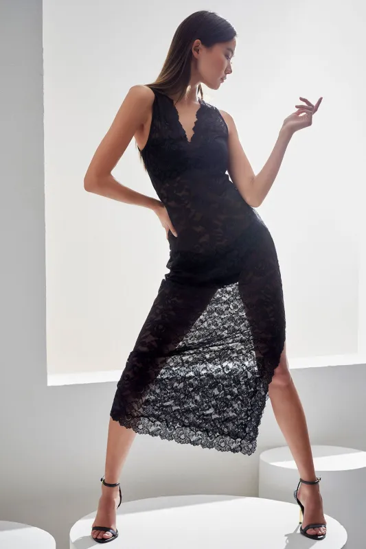 Peony V-Neck Slip Gown sold by Natori