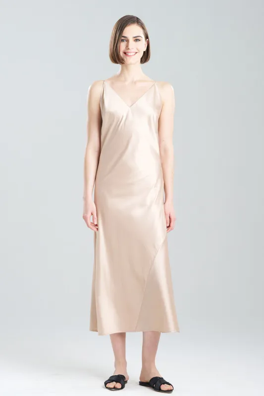 Glamour V-Neck Slip Gown sold by Natori