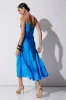 Key Essentials Sheath Flounce Silk Slip Gown sold by Natori