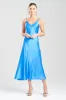 Key Essentials Sheath Flounce Silk Slip Gown sold by Natori