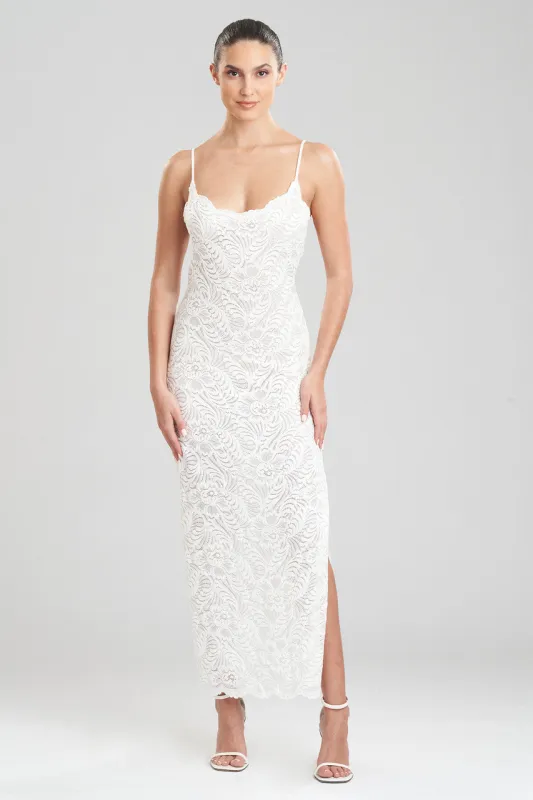 Bridal Allover Lace Slip Gown sold by Natori