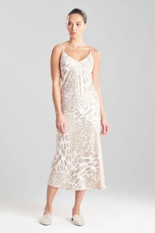 Luxe Leopard Slip Gown sold by Natori