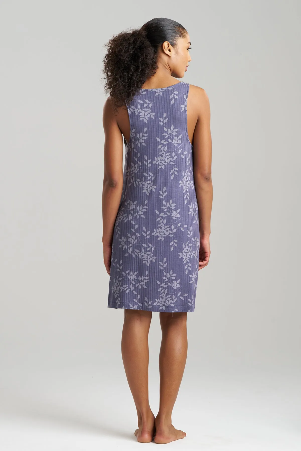 Aria Printed Rib Ease Chemise sold by Natori product image thumbnail 3