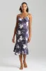 Lily Printed Satin Icon Slip Dress sold by Natori