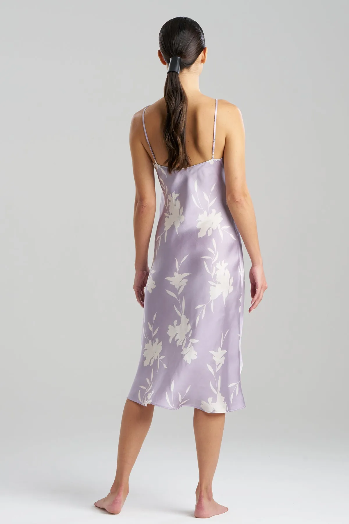 Lily Printed Satin Icon Slip Dress sold by Natori product image thumbnail 2