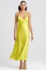 Key Essentials Sheath Flounce Silk Slip Dress sold by Natori