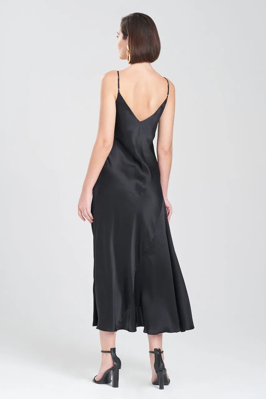 Key Essentials Sheath Flounce Silk Slip Dress sold by Natori product image thumbnail 2