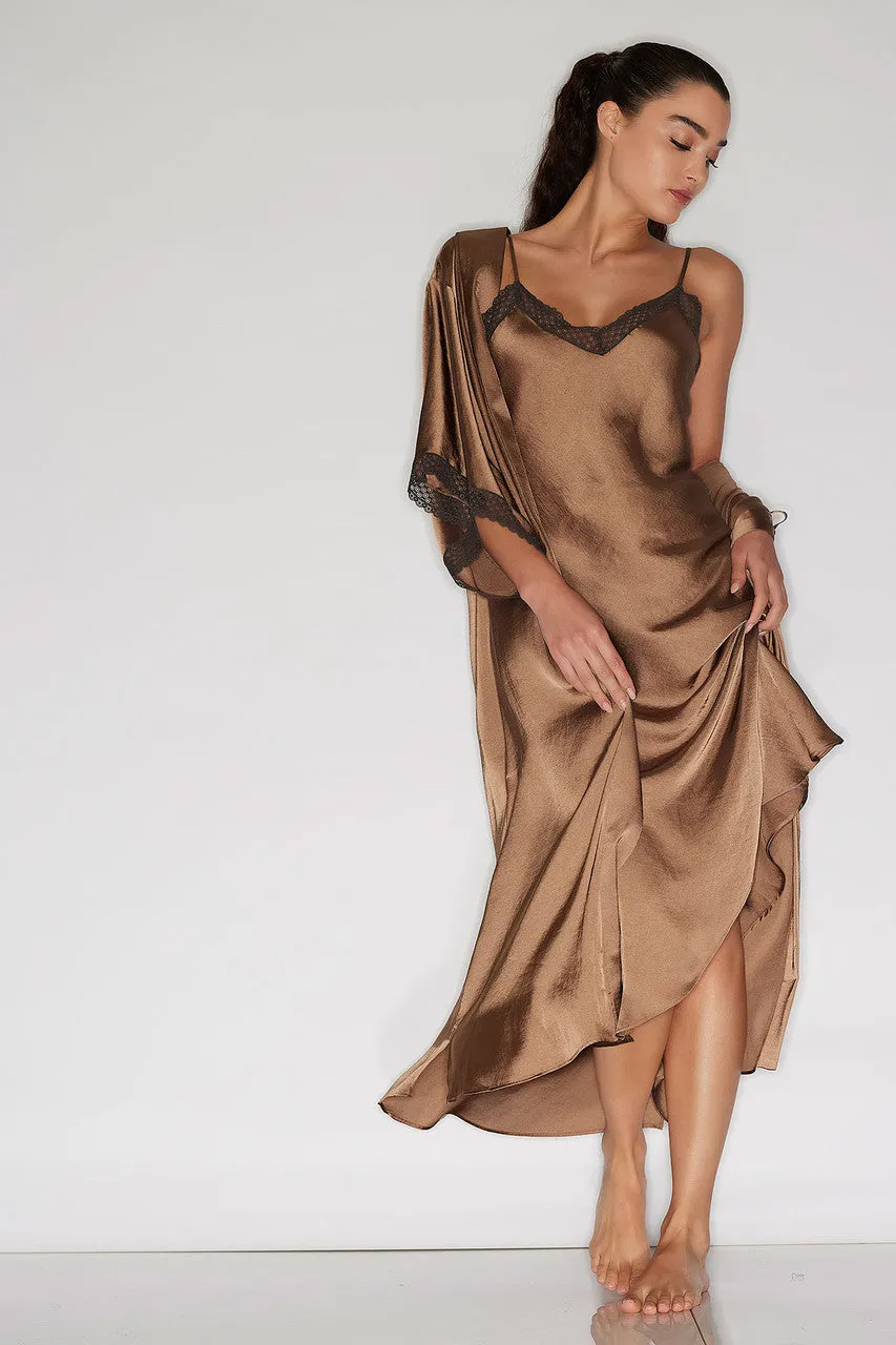 Ashley Icon Lace Slip Dress sold by Natori product image thumbnail 4